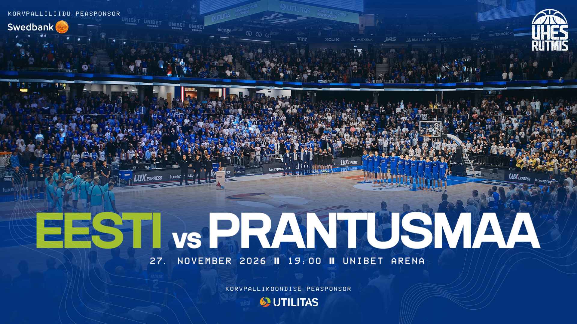 Eesti - Prantsusmaa | FIBA Basketball WorldCup 2027 Qualifiers